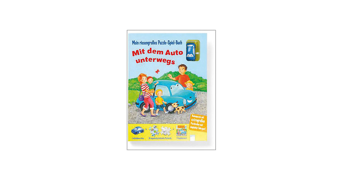 Arena Verlag · Mein riesengroßes Puzzle-Spiel-Buch: Mit dem Auto unterwegs Arena Verlag · Mein riesengroßes Puzzle-Spiel-Buch: Mit dem Auto unterwegs