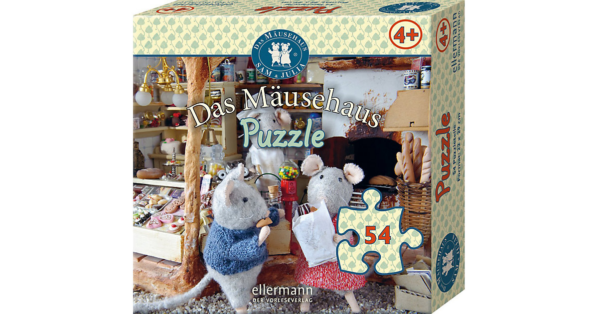 Das Mäusehaus-Puzzle: Beim Einkaufen Das Mäusehaus-Puzzle: Beim Einkaufen