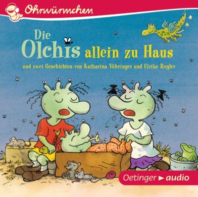 Die Olchis allein zu Haus und zwei Geschichten von Katharina Vöhringer und Ulrike Rogler, Audio-CD Hörbuch