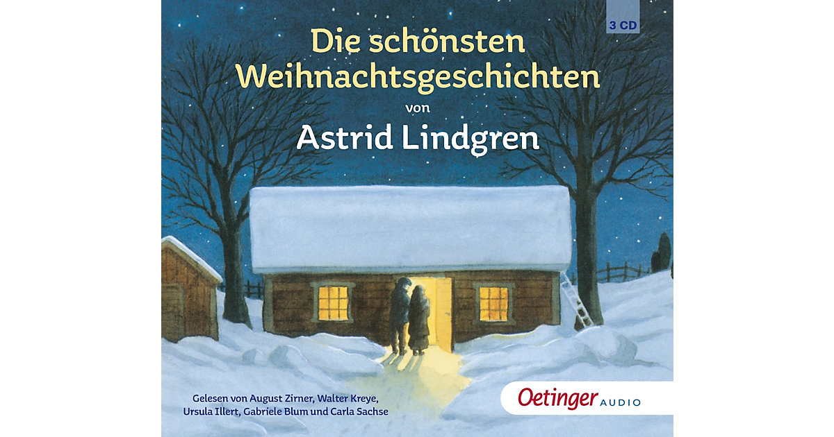 Die schönsten Weihnachtsgeschichten, 3 Audio-CDs Hörbuch