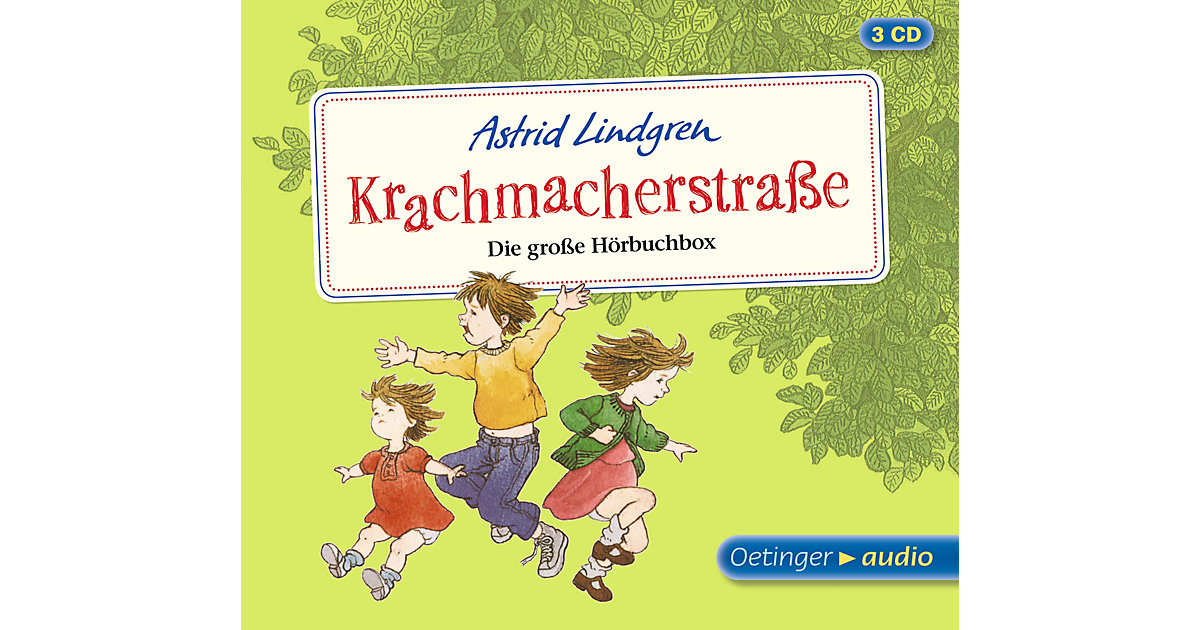 Krachmacherstraße - Die große Hörbuchbox, 3 Audio-CDs Hörbuch