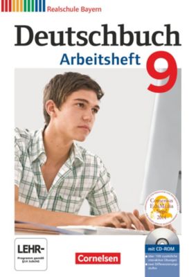 Buch - Deutschbuch, Realschule Bayern: 9. Jahrgangsstufe, Arbeitsheft mit Lsungen und bungs-CD-ROM