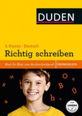Buch - Duden Einfach klasse in Deutsch, bungsblock: Richtig schreiben, 3. Klasse