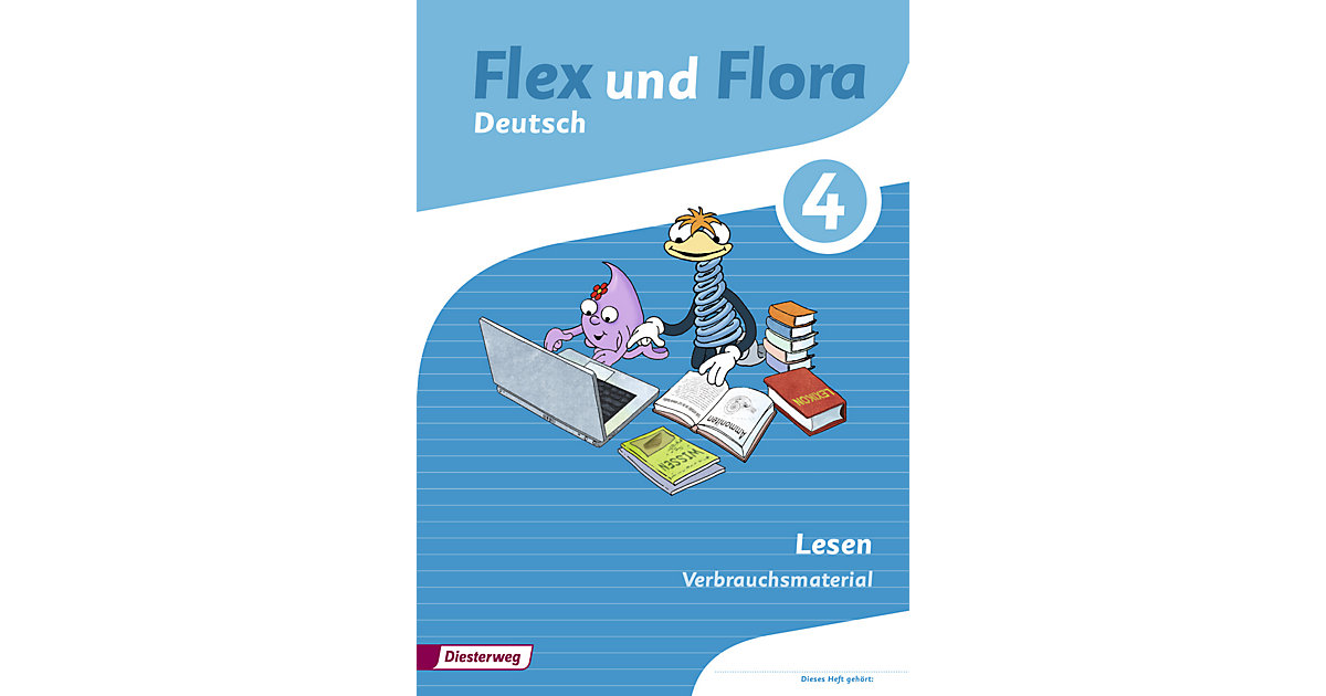 Buch - Flex und Flora - Deutsch: Lesen 4 (Verbrauchsmaterial)