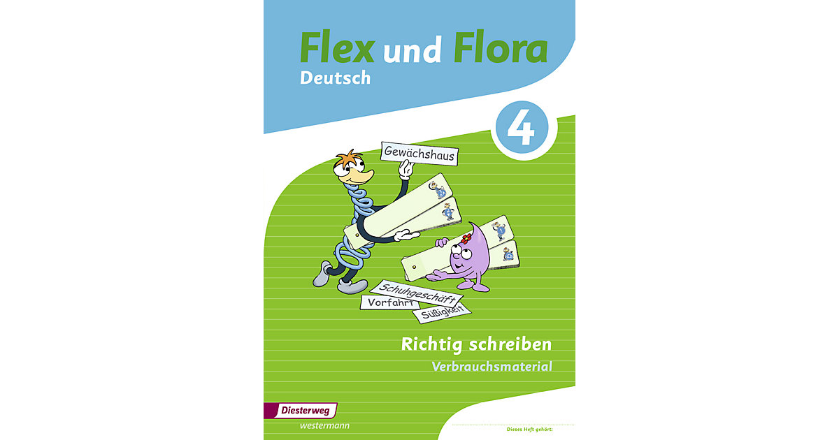 Buch - Flex und Flora - Deutsch: Richtig schreiben 4 (Verbrauchsmaterial)