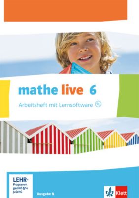 Buch - mathe live, Ausgabe N: 6. Schuljahr, Arbeitsheft mit CD-ROM