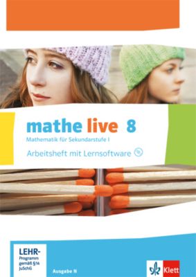 Buch - mathe live, Ausgabe N: 8. Schuljahr, Arbeitsheft mit CD-ROM