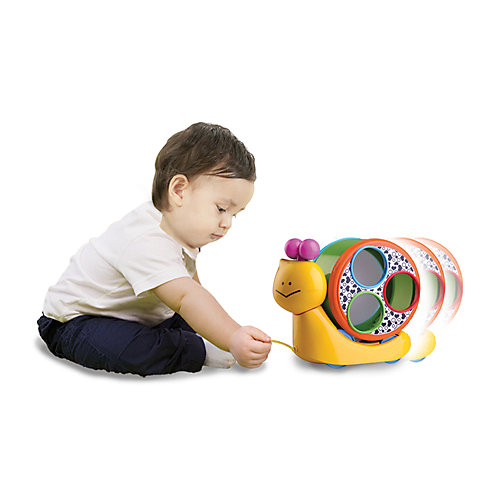 Игрушка "Веселая улитка" на веревочке, Bkids от Infantino BKids