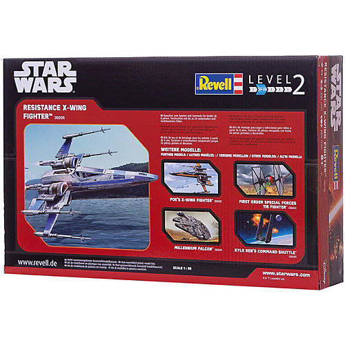 Сборная модель Звездные войны «Истребитель X-Wing Сопротивления» (1:50), Easykit от Revell