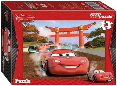 Пазл "Тачки-2", 35 деталей, Step Puzzle