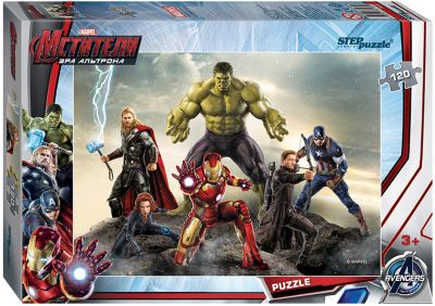 Пазл "Мстители-2", 120 деталей, Step puzzle