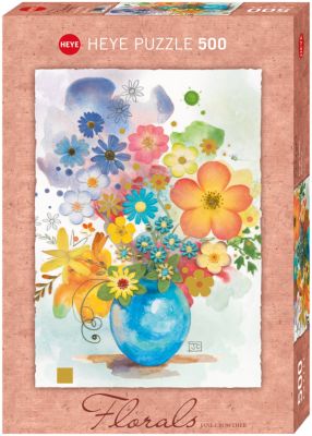 Пазл "Голубая ваза", 500 деталей, Heye
