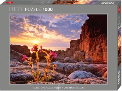 Пазл "Красный цветок", 1000 деталей, Heye