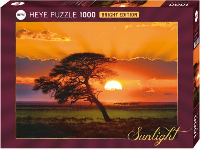 Пазл "Восход в саванне", 1000 деталей, Heye