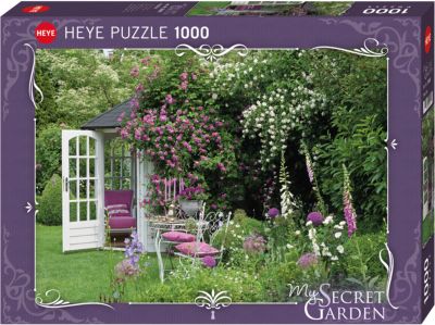 Пазл "Садовая беседка", 1000 деталей, Heye