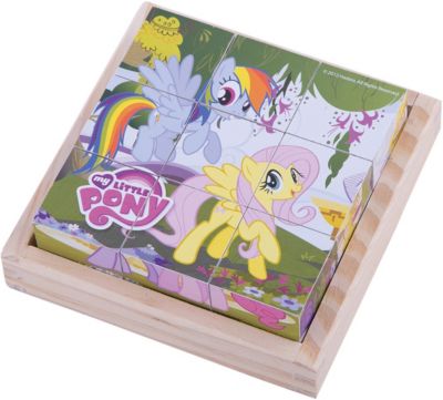 Деревянные кубики "My little Pony", Играем вместе