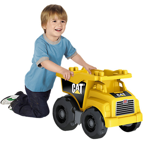 Большой самосвал CAT MEGA BLOKS от Mattel