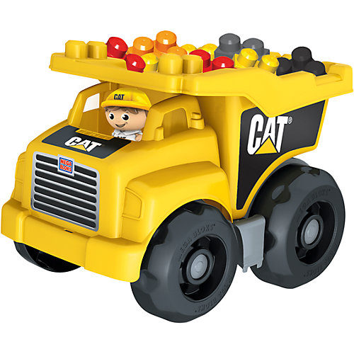 Большой самосвал CAT MEGA BLOKS от Mattel