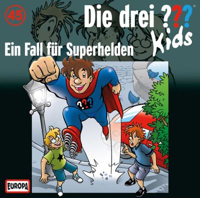 CD Die Drei ??? Kids 045-Ein Fall Superhelden Hörbuch Kinder