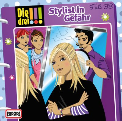 Image of CD Die Drei !!! 038-Stylist in Gefahr Hörbuch