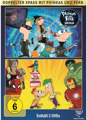 Dvd Disney Phineas Und Ferb Mission Marvel Quer Durch Die 2 Dimension Disney Mytoys