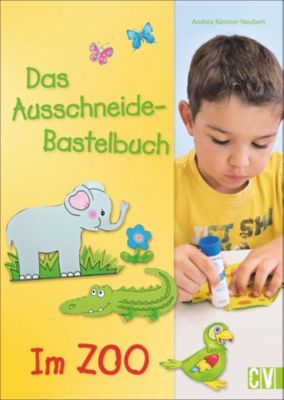 Buch - Das Ausschneide-Bastelbuch - Im Zoo