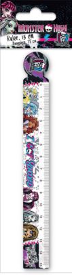 Линейка 15 см, Monster High