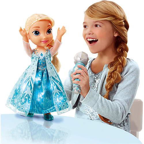 Интерактивная кукла Jakks Pacific Холодное сердце Эльза с микрофоном, 35 см от Jakks Pacific