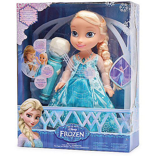 Интерактивная кукла Jakks Pacific Холодное сердце Эльза с микрофоном, 35 см от Jakks Pacific