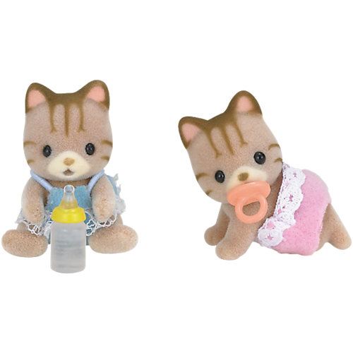 Набор "Полосатые котята-двойняшки", Sylvanian Families от Эпоха Чудес