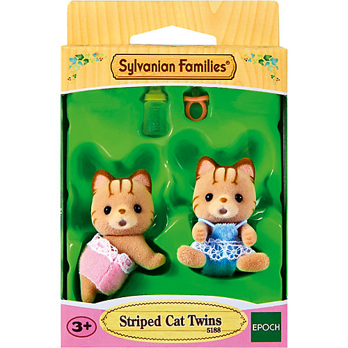 Набор "Полосатые котята-двойняшки", Sylvanian Families от Эпоха Чудес