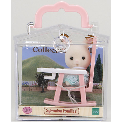 Набор "Младенец в пластиковом сундучке" (кролик в детском кресле), Sylvanian Families от Эпоха Чудес