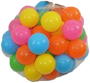 Набор шаров для игрового центра (50 шт, диаметр 6 см)