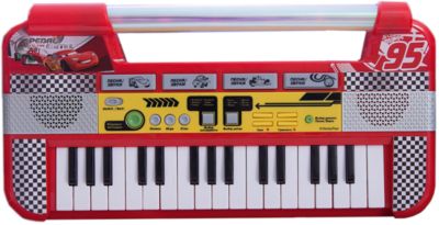 Электропианино с функцией записи (4 песни, световые эффекты), Тачки, Умка