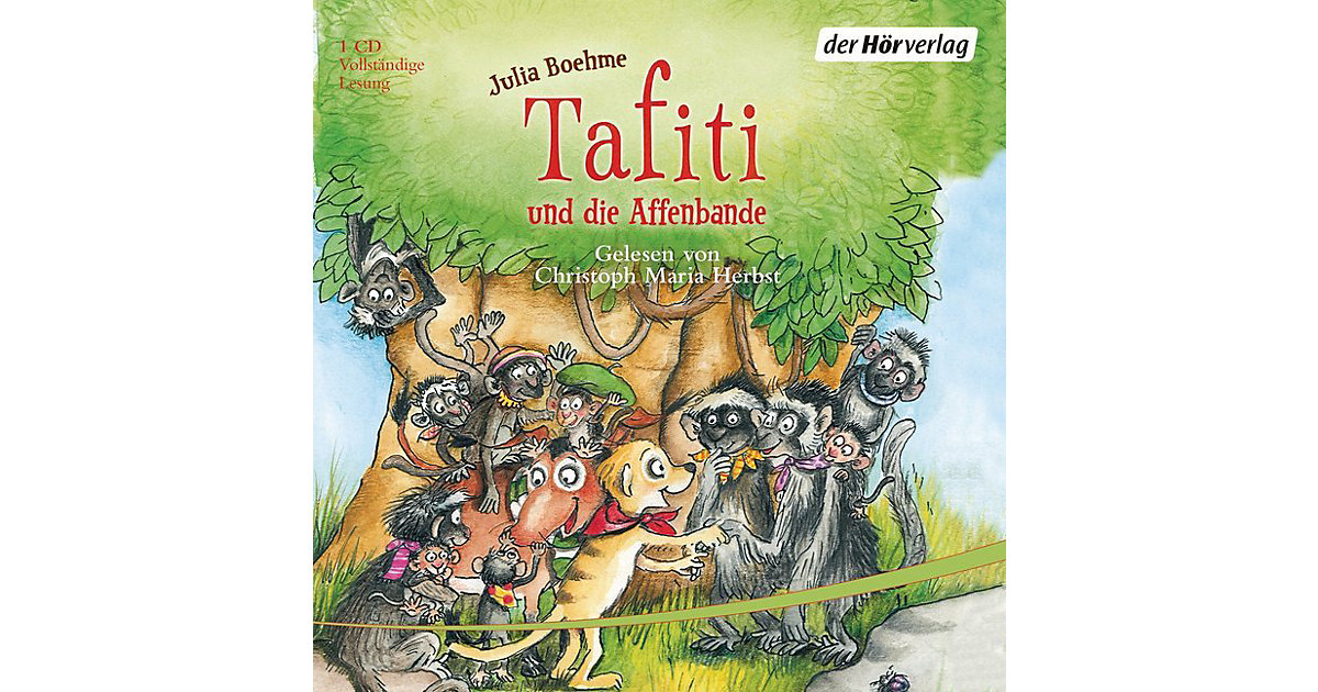 Tafiti und die Affenbande, 1 Audio-CD Hörbuch