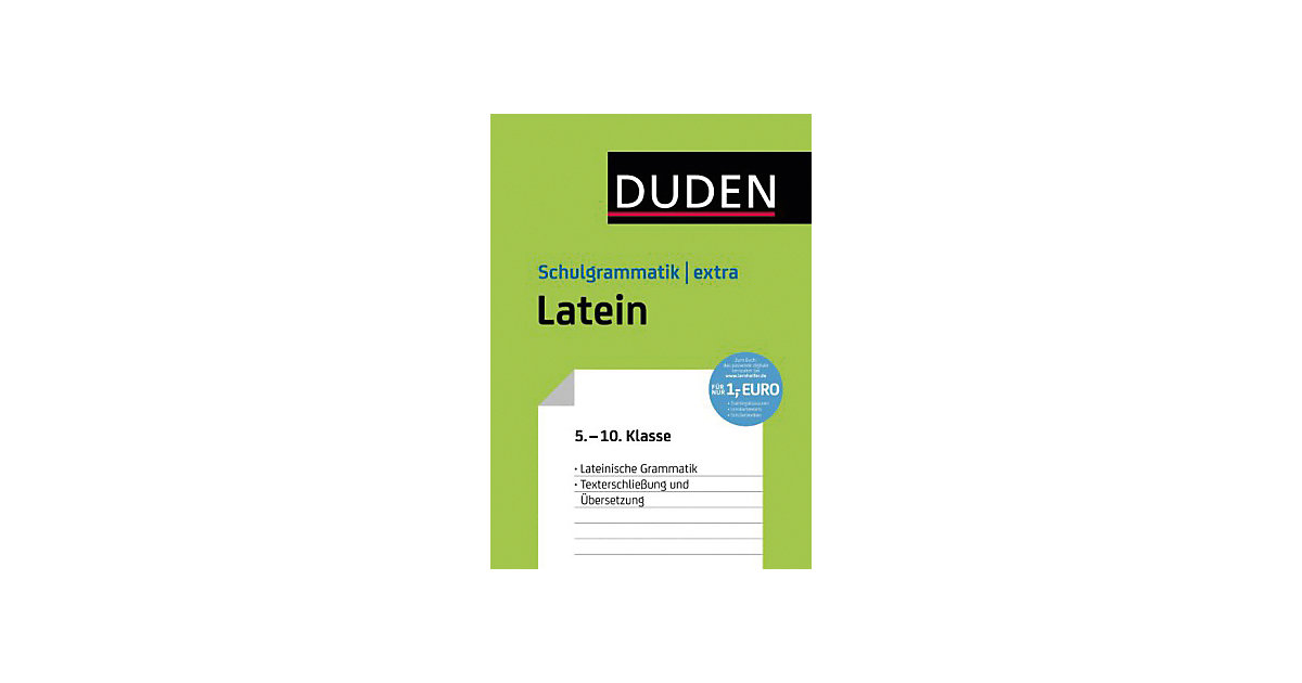 Buch - Duden Schulgrammatik extra - Latein