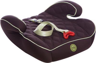 Автокресло-бустер Happy Baby Booster Rider, 15-36 кг, коричневый