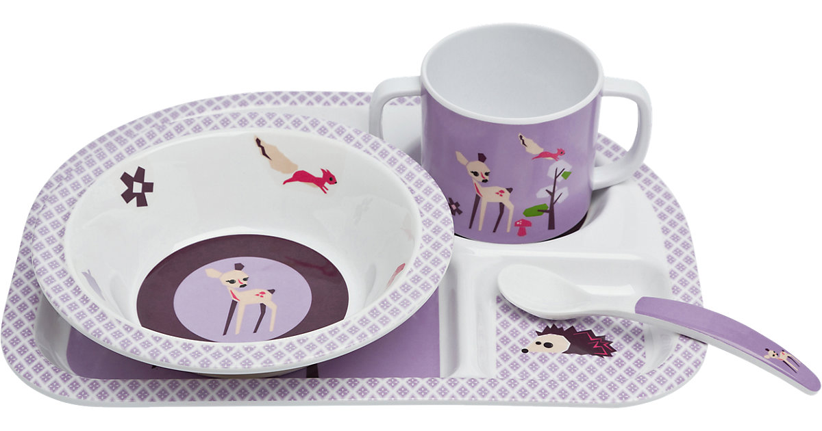 Kindergeschirr 4kids, 4-tlg. Set, Fawn Kindergeschirr 4kids, 4-tlg. Set, Fawn