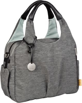 Wickeltasche Greenlabel, Global Bag Ecoya, anthracite gr�n