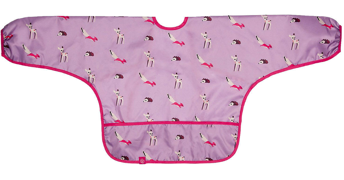 LÄSSIG · LÄSSIG Lätzchen Longsleeve Bib Little Tree - Fawn lila LÄSSIG · LÄSSIG Lätzchen Longsleeve Bib Little Tree - Fawn lila