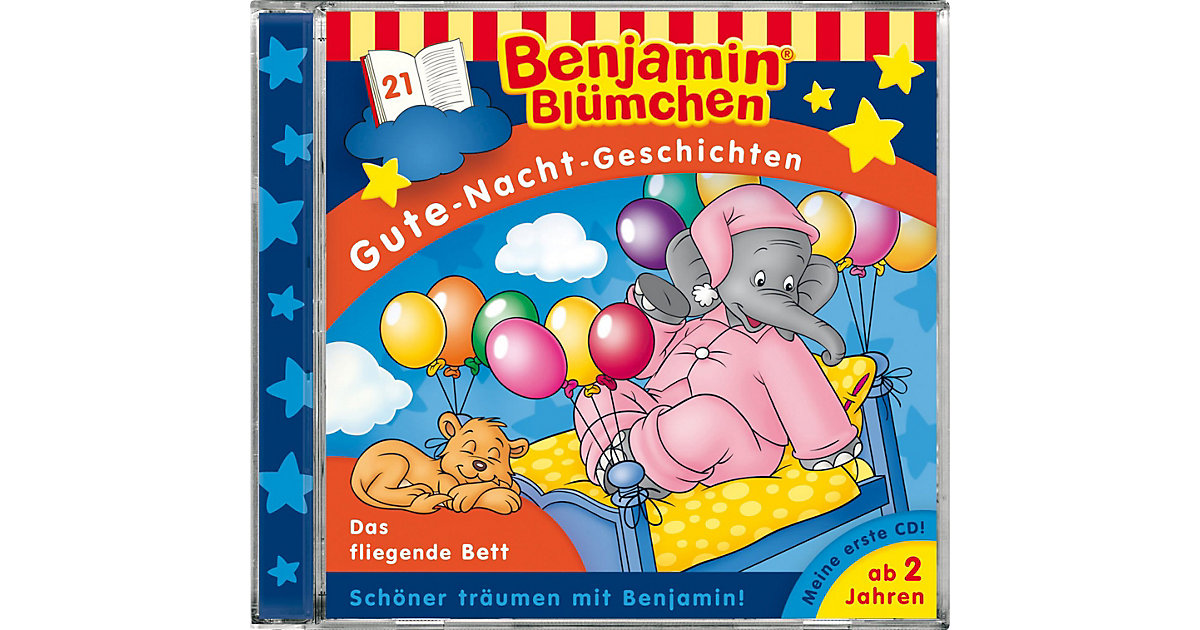 CD Benjamin Blümchen - Gute Nacht Geschichten 21 Hörbuch