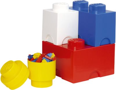 LEGO Aufbewahrungsdosen Storage Brick, 4 Stück, LEGO | myToys