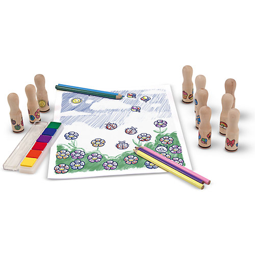 Набор штампов "Делюкс" от Melissa & Doug