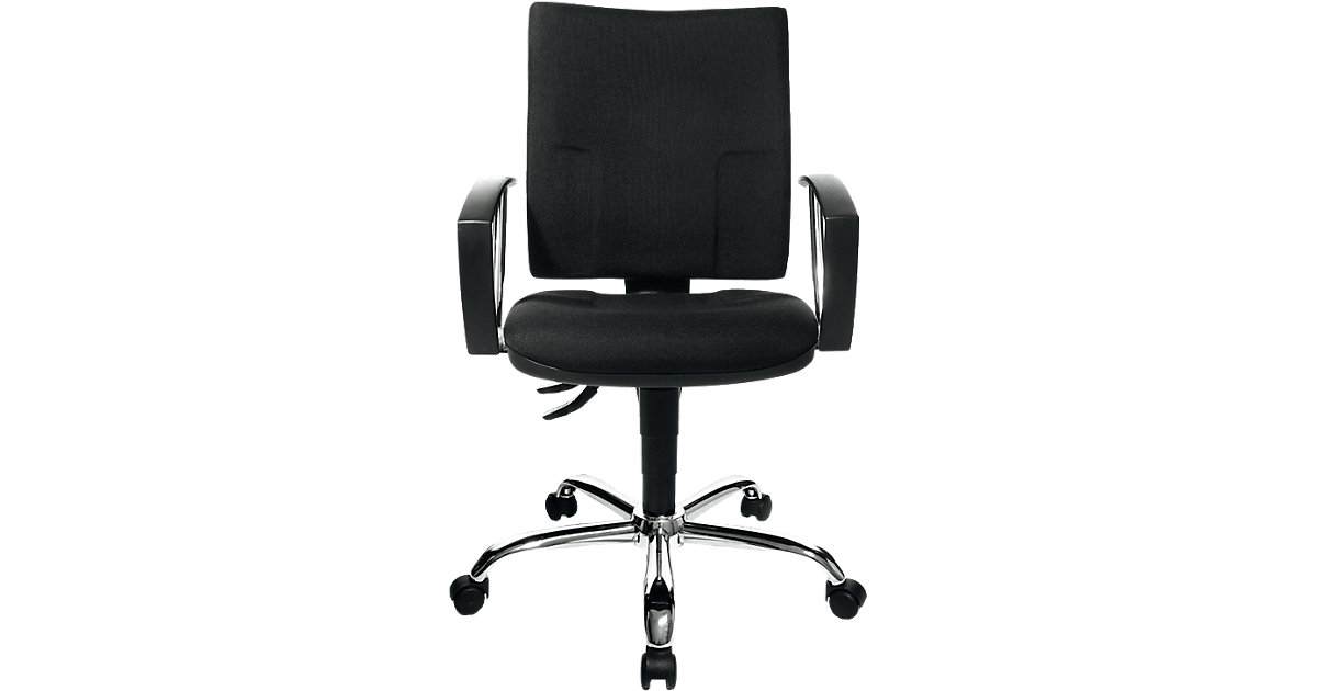 Topstar · Drehstuhl U60, mit Armlehnen, schwarz Topstar · Drehstuhl U60, mit Armlehnen, schwarz