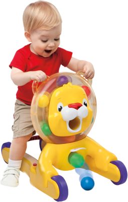 Bright Starts 3 in 1 Löwe, Spielzeug zum Schieben, Bright Bright Starts 3 in 1 Löwe, Spielzeug zum Schieben, Bright