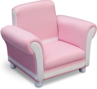 Kindersessel, gepolstert, rosa/weiss, Delta Children | myToys