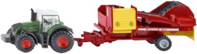 SIKU 1808 Traktor mit Kartoffelroder 1:87