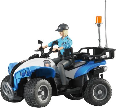 Polizei Quad 1:16 Spielzeugauto Modellauto Spielzeug Bruder 63010 Modellauto 