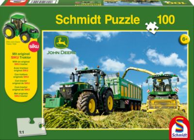 Schmidt Spiele Traktoren Fendt 1050 724 Vario 6275L Kinderpuzzle 3x48 T Puzzle 