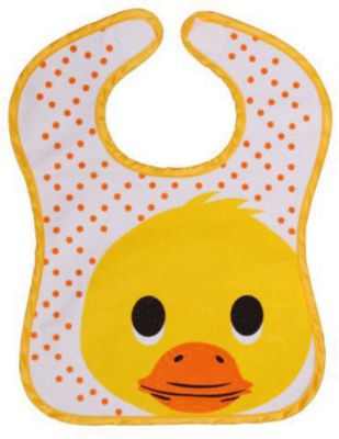Нагрудник махровый "Утенок" Sevi baby, желтый